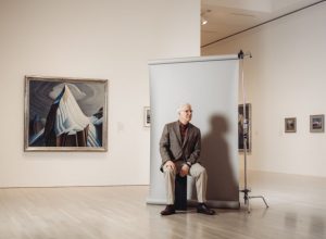 Photo of Steve Martin at the AGO. Photography by Casey CUrrey courtesy of Invision/AP
